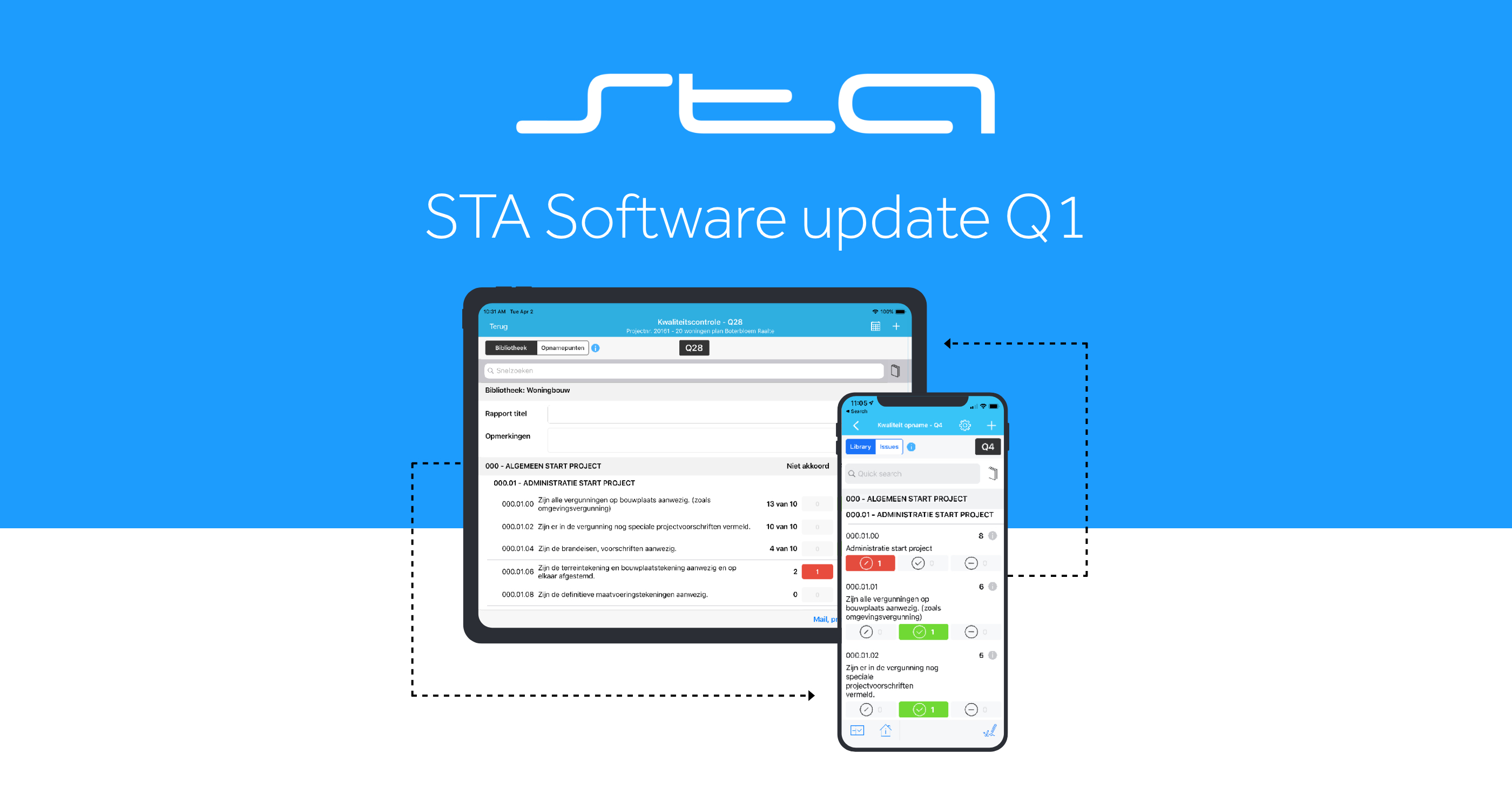 kwartaal update 1 sta software
